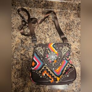 Colorful Patterned Women's Purse